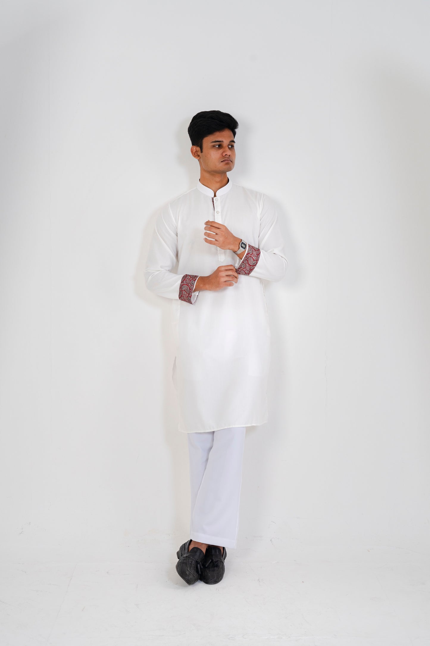 White Paisley