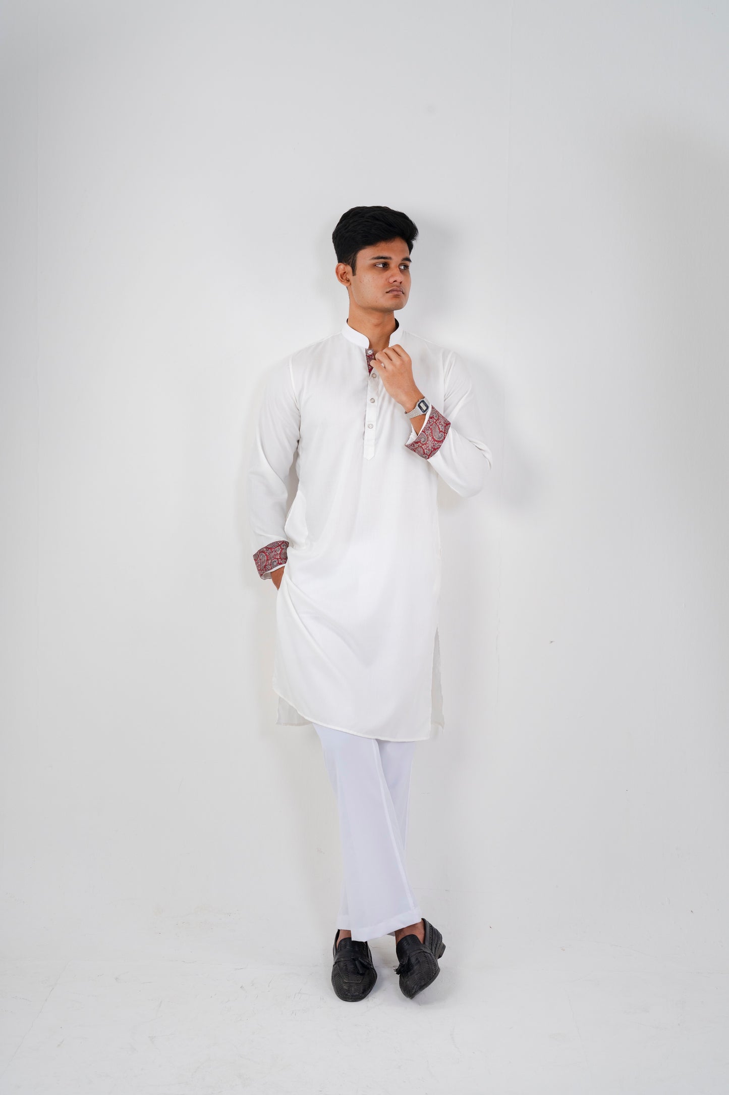 White Paisley