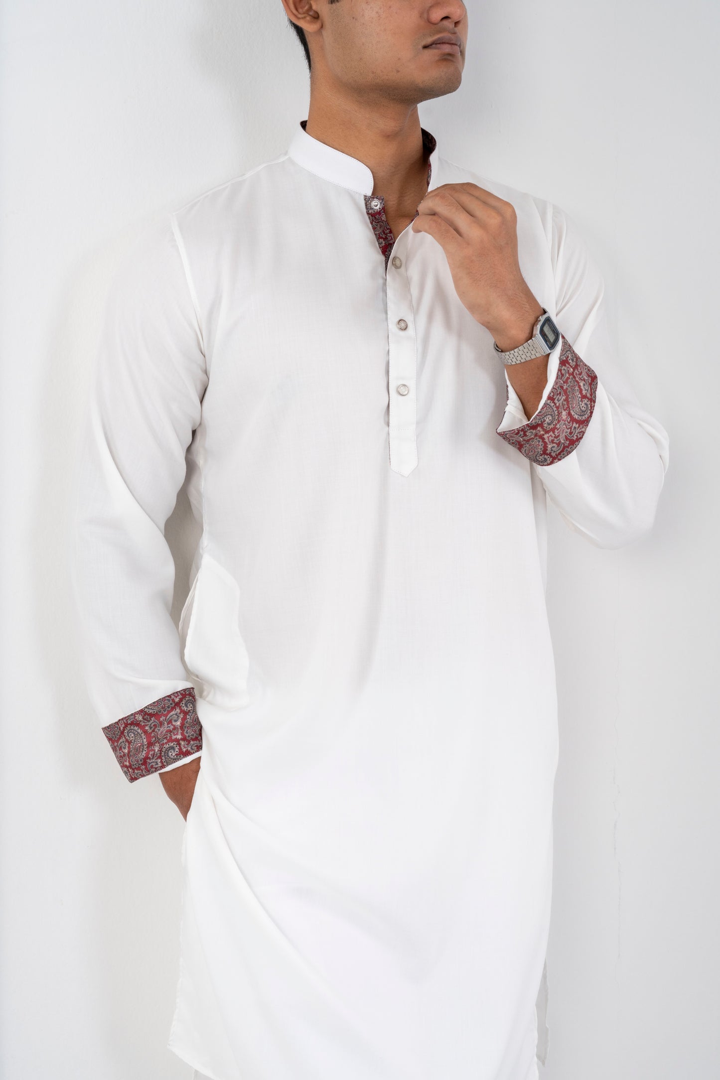 White Paisley